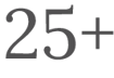 Badge highlighting more than 25 years of experience designing and installing custom closets and storage solutions.