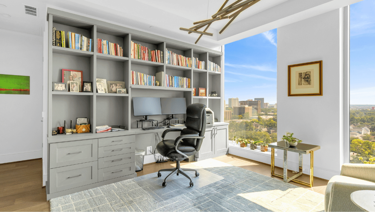 How Much Does a Custom Home Office Built-In Cost (3)