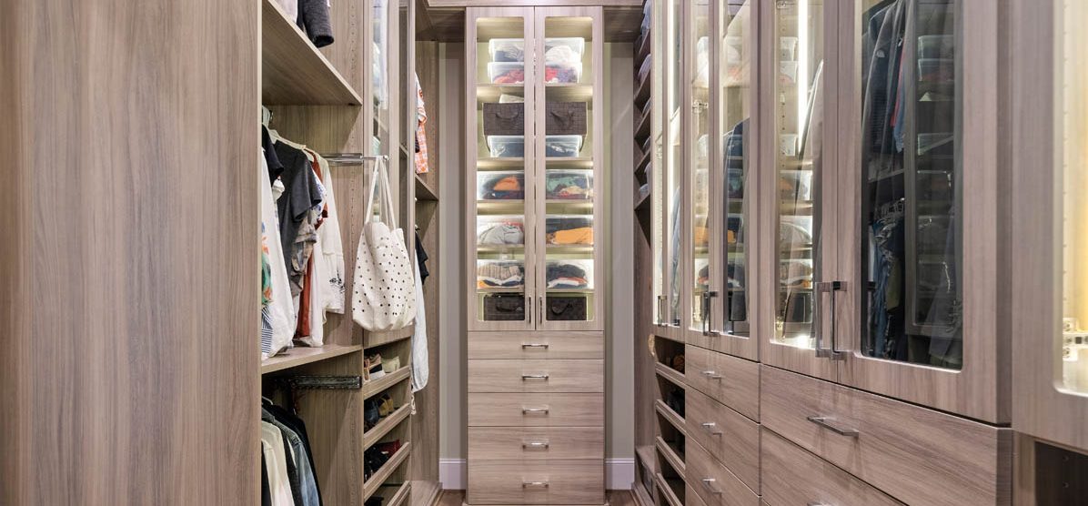 SpaceManager Custom walk in Closet