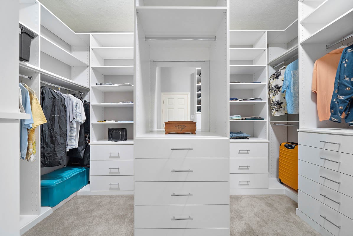 SpaceManager Custom Closet for new construction
