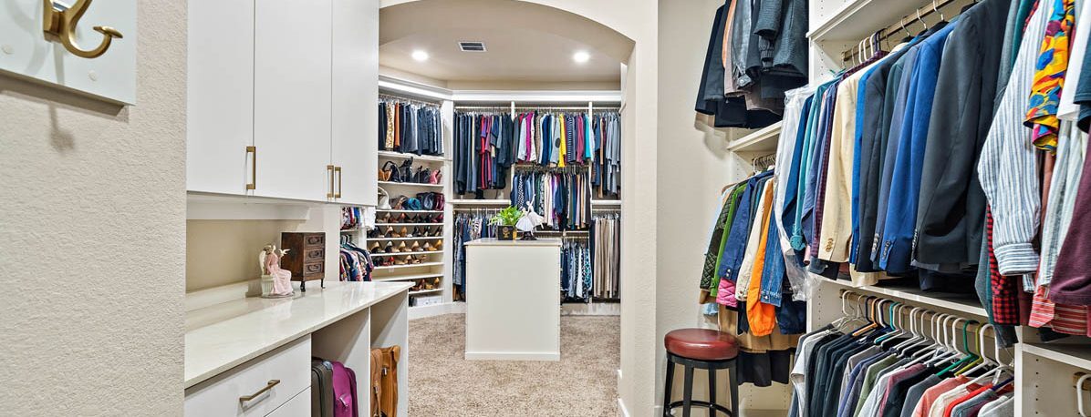 SpaceManager Custom Closet for her and him