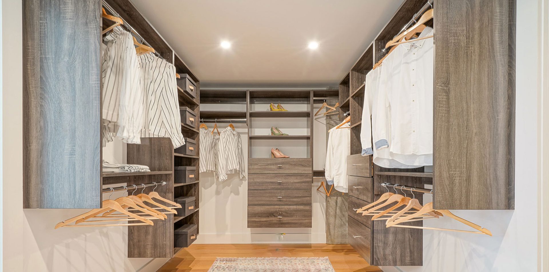 custom walk in wardrobe design in houston texas