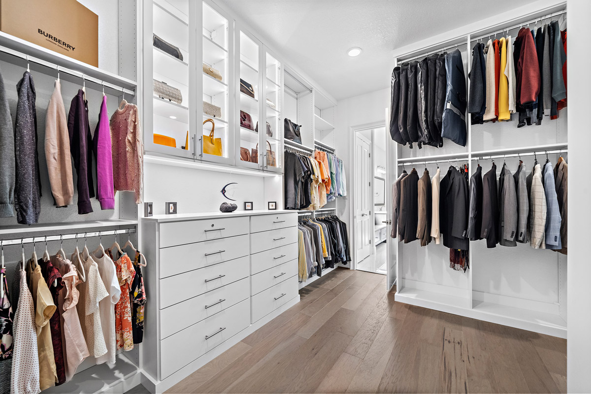 Master Walk-in Closet