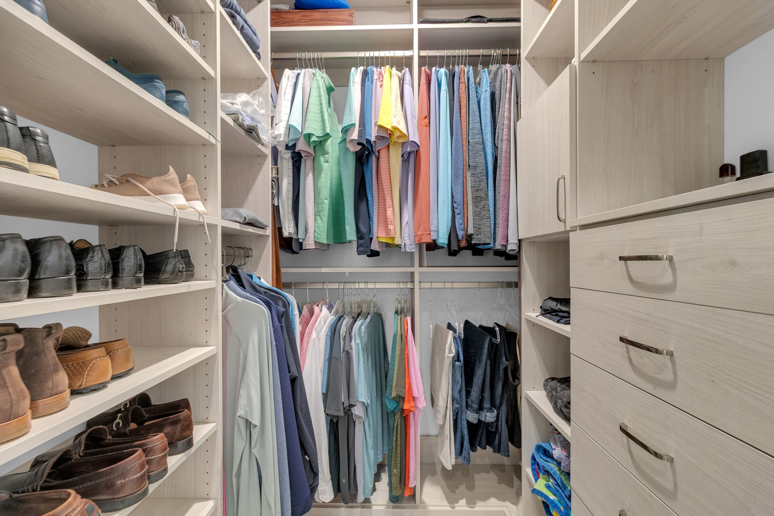 Custom closet design consultation and storage planning