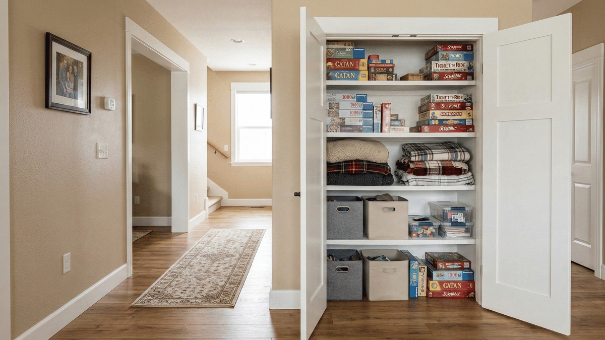 Linen & Hall Closets
