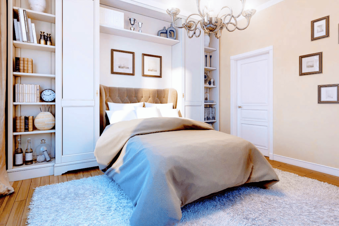 Space saving wall beds that transform rooms quickly for guests, work, or everyday living.